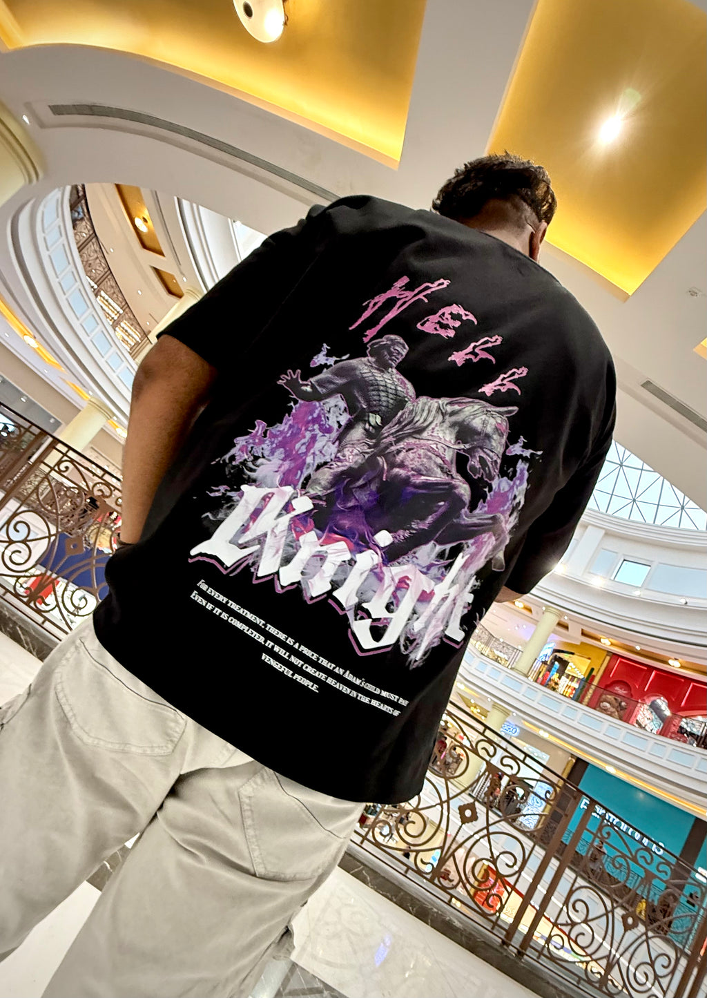 HELL KNIGHT OVERSIZED T-SHIRT