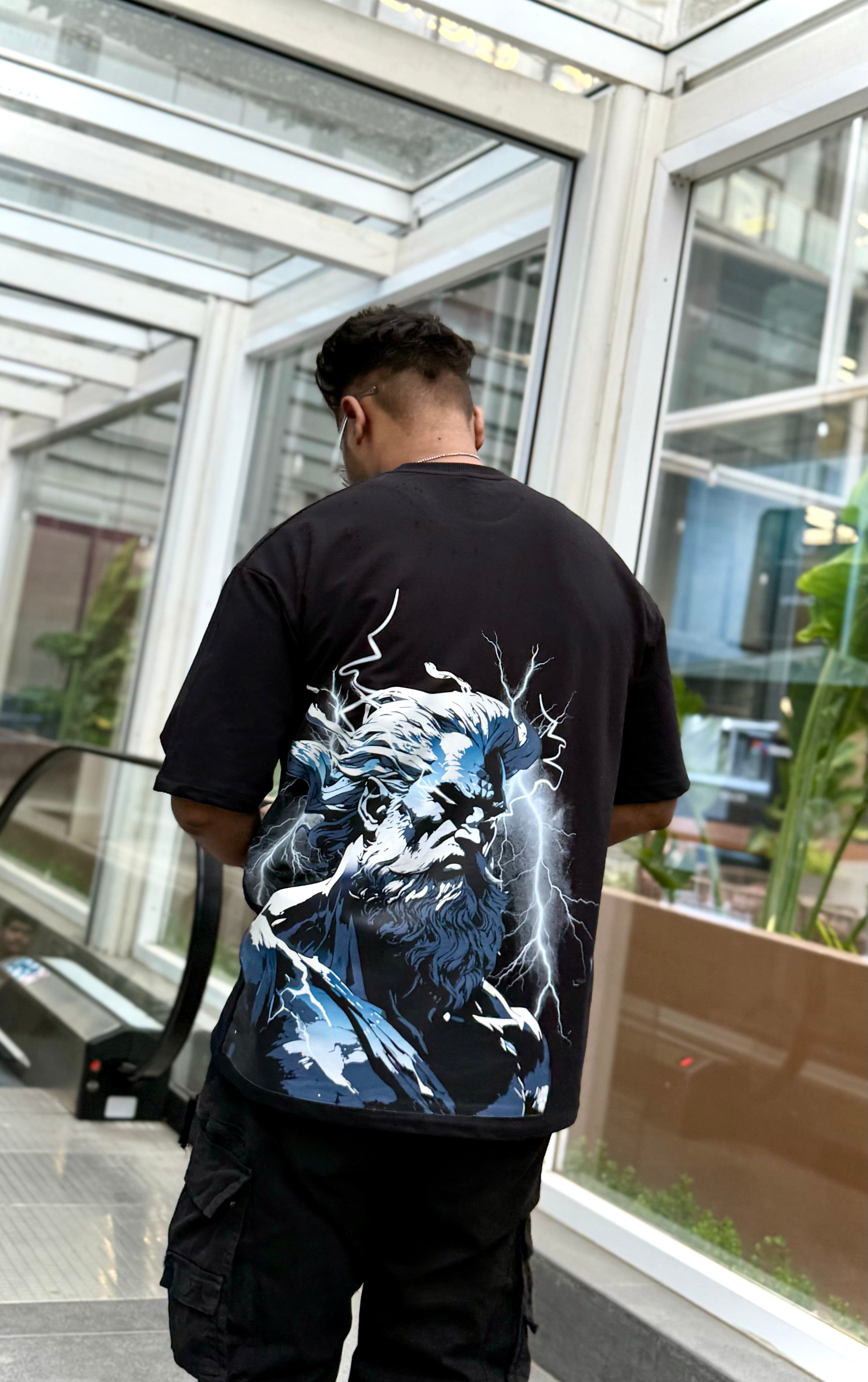 THUNDER OVERSIZED T-SHIRT - 100% COTTON
