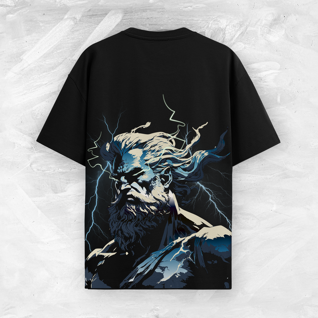 THUNDER OVERSIZED T-SHIRT - 100% COTTON
