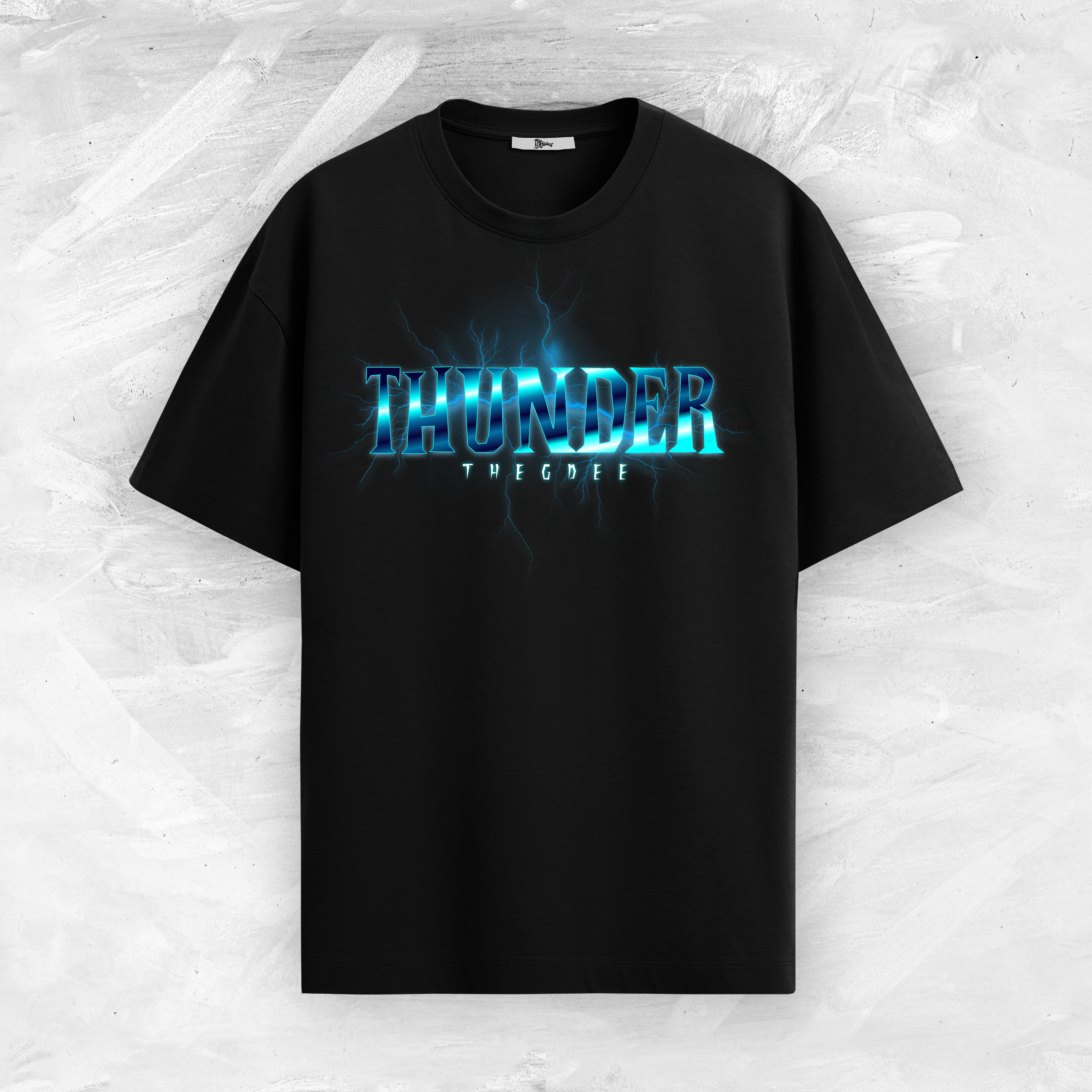 THUNDER OVERSIZED T-SHIRT - 100% COTTON
